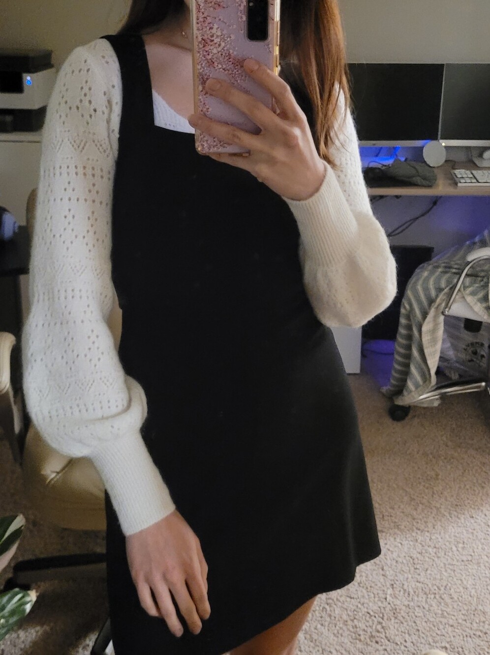 Aritzia Sunday Best Black Sleeveless Fit-and-Flare Little Black Dress